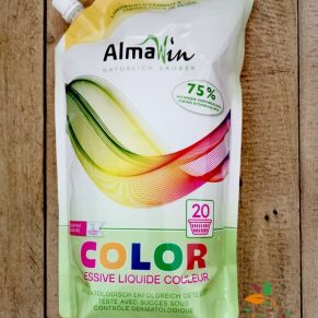 Течен перилен препарат за цветно пране био 1.5л Almawin