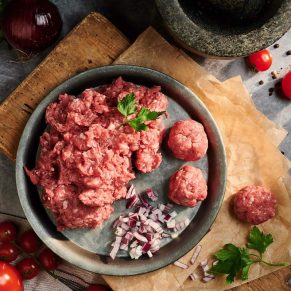 Телешка кайма от пасищно отгледано теле 500гр Sunny farm