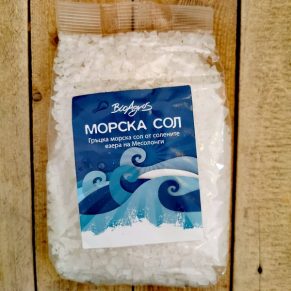 Натурални Морски кристали едри нерафинирани 1кг Bio Agros