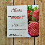 Жив шоколад с ягоди и мед 84гр Christov Raw Chocolate