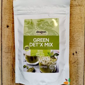Зелен детокс микс със супер храни био 100гр dragon superfood