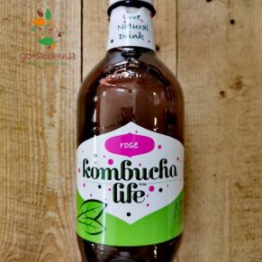 Комбуча Роза 500мл Kombucha Life