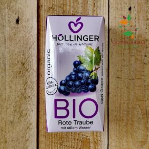 Сок от червено грозде без захар био 200мл Hollinger