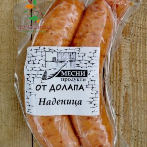 Варено-пушена наденица от 100% истинско месо 320гр От Долапа