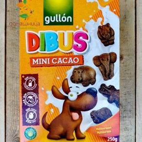 Бисквити Дибус с какао мини 250гр Gullon