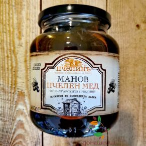 Манов пчелен мед биологично чист 450гр Пчелинъ