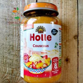 Зеленчуково пюре пиле и кускус био 220гр Holle