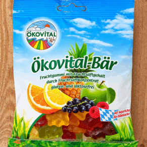 Плодови Желирани Мечета био 80гр Okovital