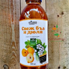 Сироп Свеж бъз и дюля 500гр Пчелна ферма Валера