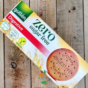 Бисквити Digestive без захар 400гр Gullon