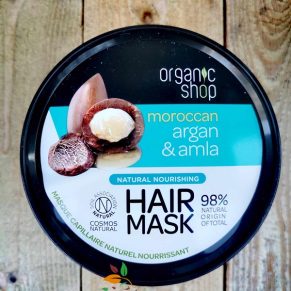 Подхранваща маска за коса Арган и алма био 250мл Organic shop