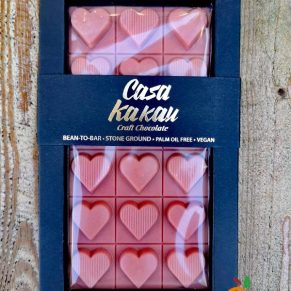 Занаятчийски шоколад с ягода и малина Love 90гр Casa Kakau