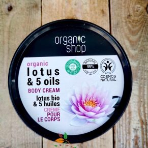 Крем за тяло Индийски лотос био 250мл Organic shop