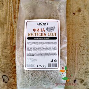 Келтска морска сол Фина 500гр Zoya