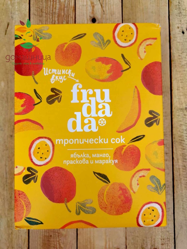 Сок Ябълка, Манго, Праскова и Маракуя 2л Frudada