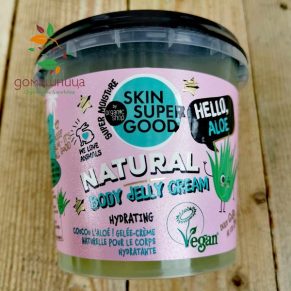 Крем за тяло Алое овлажняващ био 360мл Organic Shop