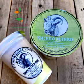 Козе кисело мляко био 400гр Планинска коза