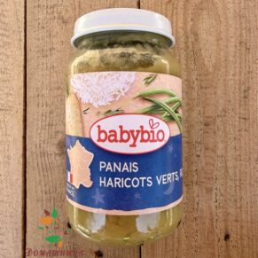 Зеленчуково пюре Пащърнак, Зелен фасул и Ориз 8+ месеца био 200гр Baby bio