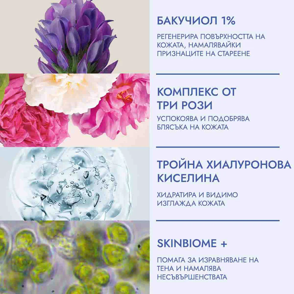 Обновяваща масак за лице ROSE HYDROBIOME био 50мл Alteya - Image 4