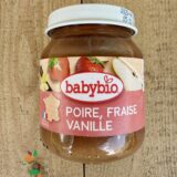 Плодово пюре Круша, Ягода и Ванилия 4+ био 130гр Babybio