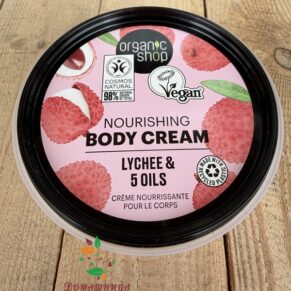 Крем за тяло Розово личи био 250 мл Organic Shop