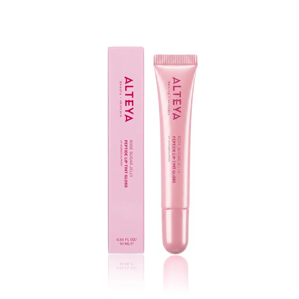Гланц за устни с пептиди Rose Sugar Jelly био 10мл Alteya - Image 6