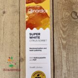 Реминерализираща паста за зъби Super White Citrus Sorbet био 75мл Nordics