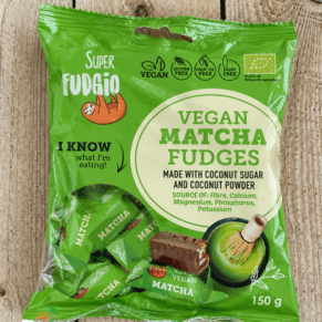 Фъдж Матча веган био 150гр Super Fudgio