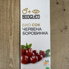 Сок Черна боровинка био 200мл Biogled