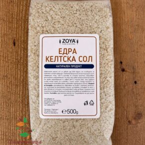 Келтска морска сол Едра 500гр Zoya