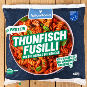 Паста със сертифицирана MSC риба Тон био 500гр Follow Food