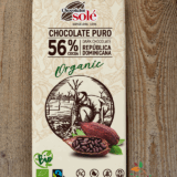 Черен шоколад 56% био 100гр Chocolates Sole