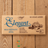 Млечен шоколад Elegant с чиа без захар 50гр Koleff Chocolatier