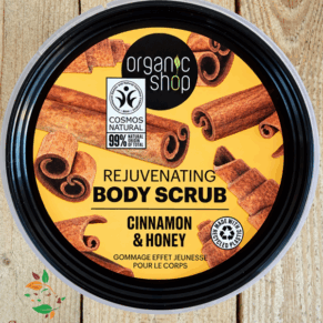 Пилинг за тяло Мед и канела био 250мл Organic Shop