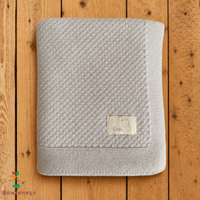 Бебешка пелена organic cotton Цвят Капучино 1бр Gush®