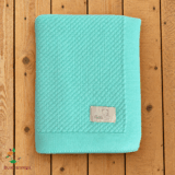 Бебешка пелена organic cotton Цвят Мента 1бр Gush®