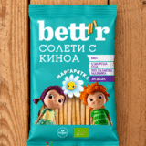 Солети с киноа и пшенично брашно Маргаритка био 50гр Bett'r