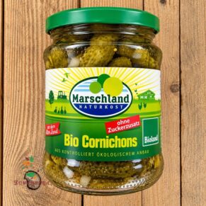Кисели краставички без захар био 330гр Marschland